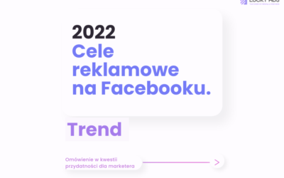 Cele reklamowe na Facebooku w 2022 – omówienie w kwestii przydatności dla marketera