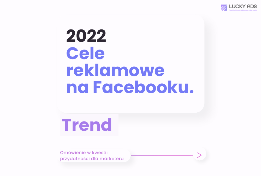 Cele reklamowe na Facebooku 2022